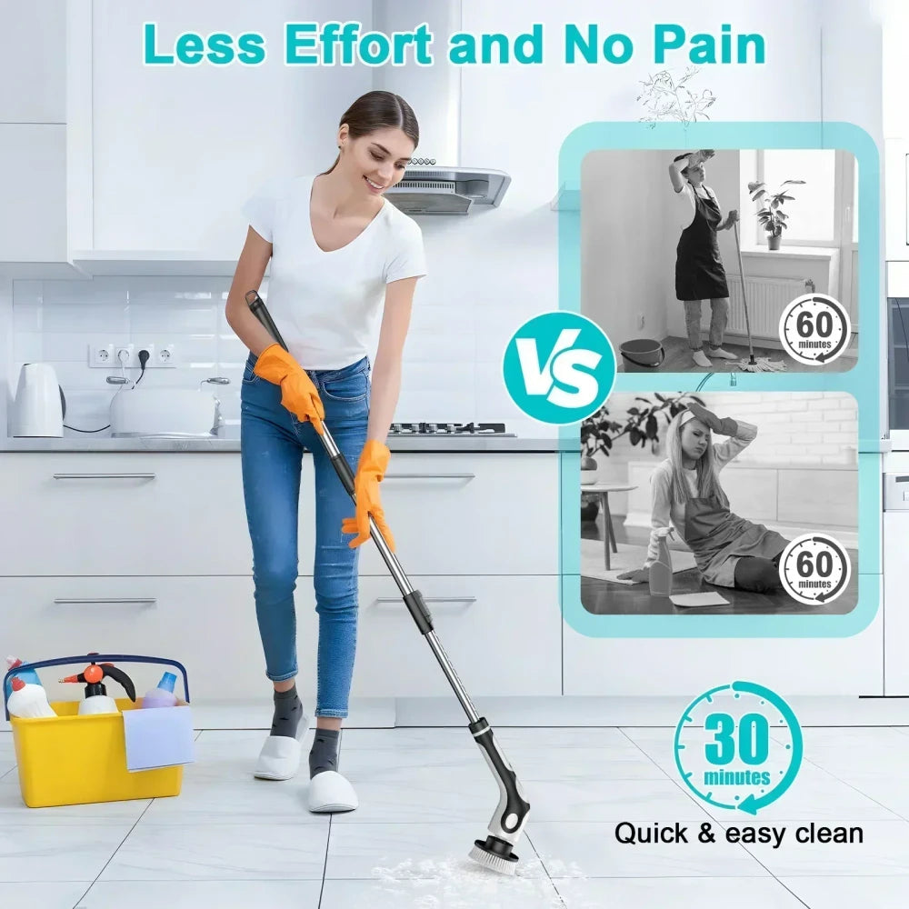 Multifunctional Electric Cleaning Brush