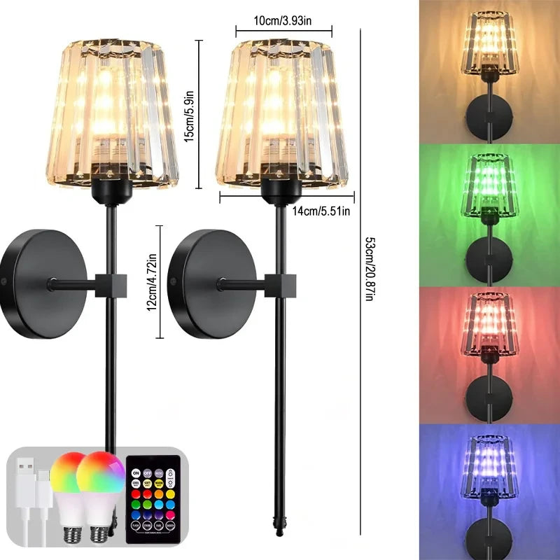 Nordic Crystal Rechargeable Wall
