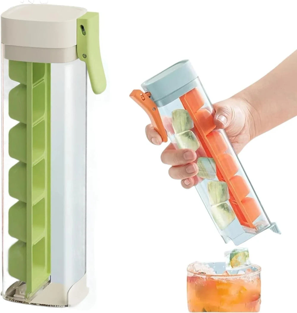 Flexible Silicone Ice Cube Press