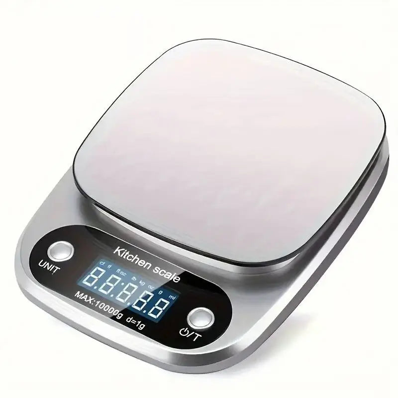 digital kitchen baking with scale