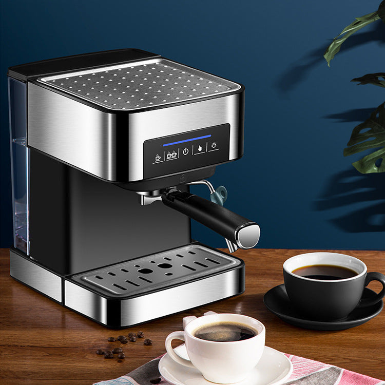 All-in-one Espresso Machine with steam milk frother wand