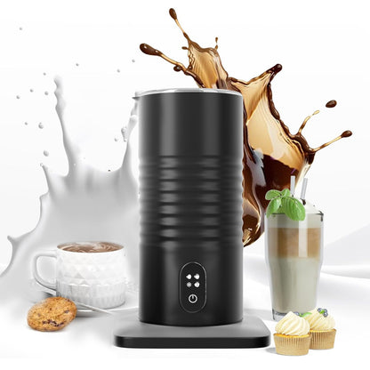 Automatic Milk Frother With Hot And Cold Milk Foam stainless steel unit