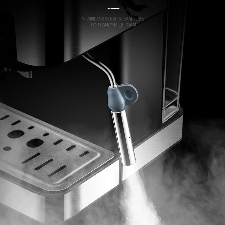 674fbc42a621ab1b3fd0d1db243468adAll-in-one Espresso Machine with steam milk frother wand