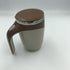electric coffee cooler stirrer to cool doewn in silver white and brown color, 380ml capacity, designed for quick cooling.