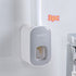Wall-Mounted Toothpaste Dispenser Set