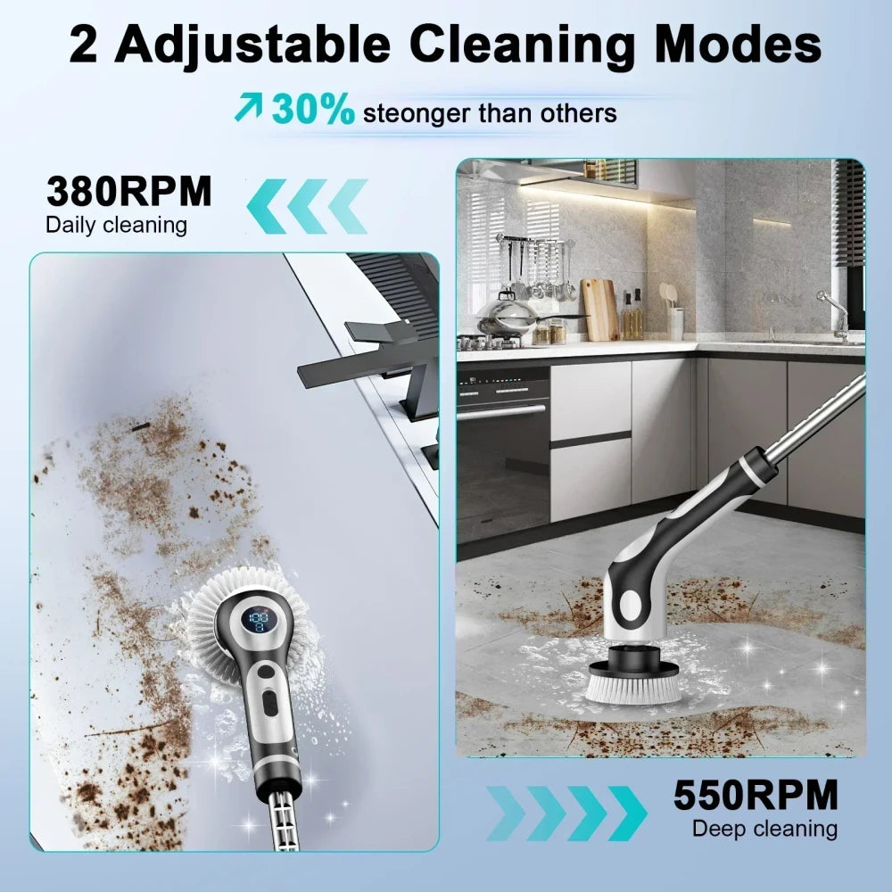 PowerSpin Electric Cleaning Brush