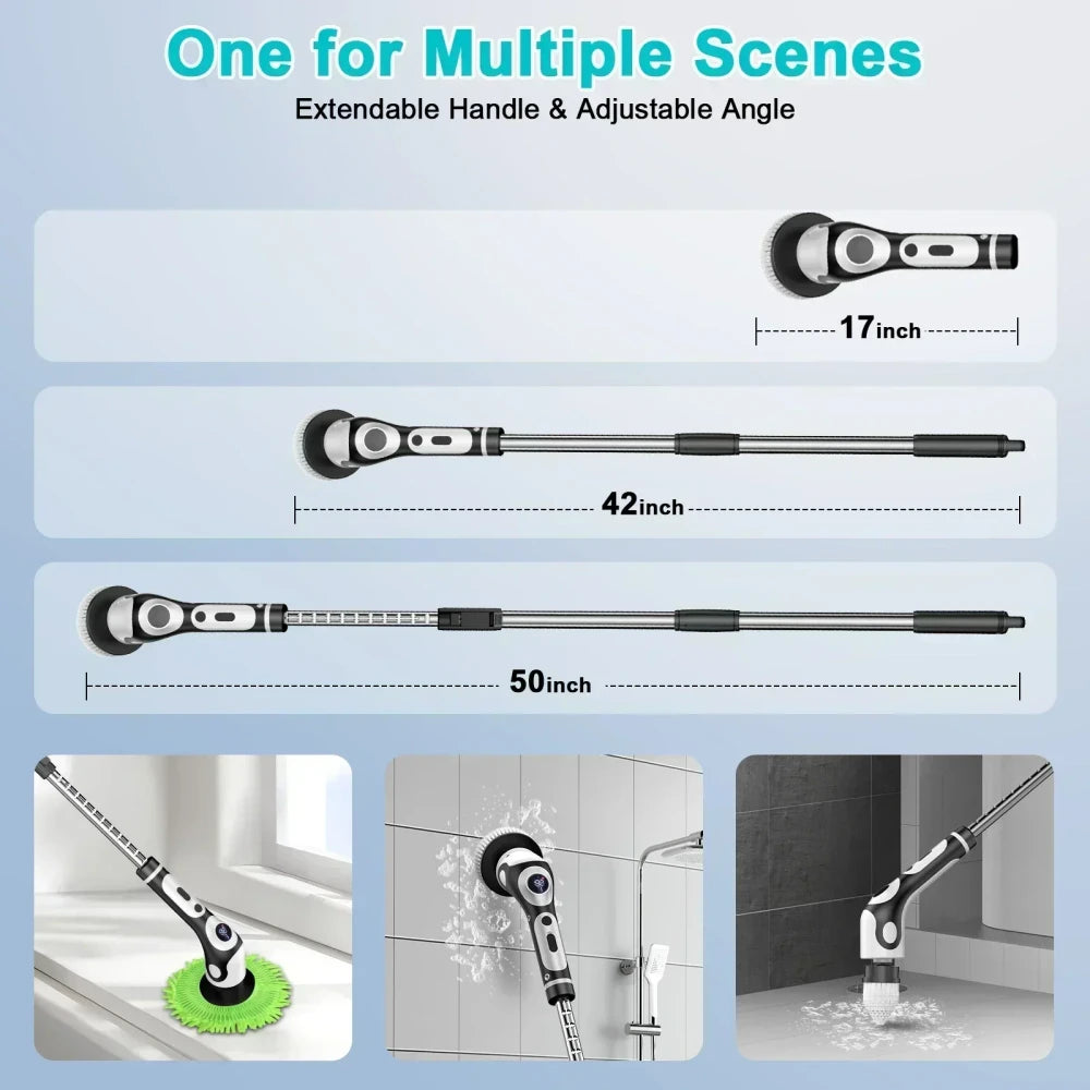 TINSOL Multifunctional ElectricMultifunctional Electric Cleaning Brush