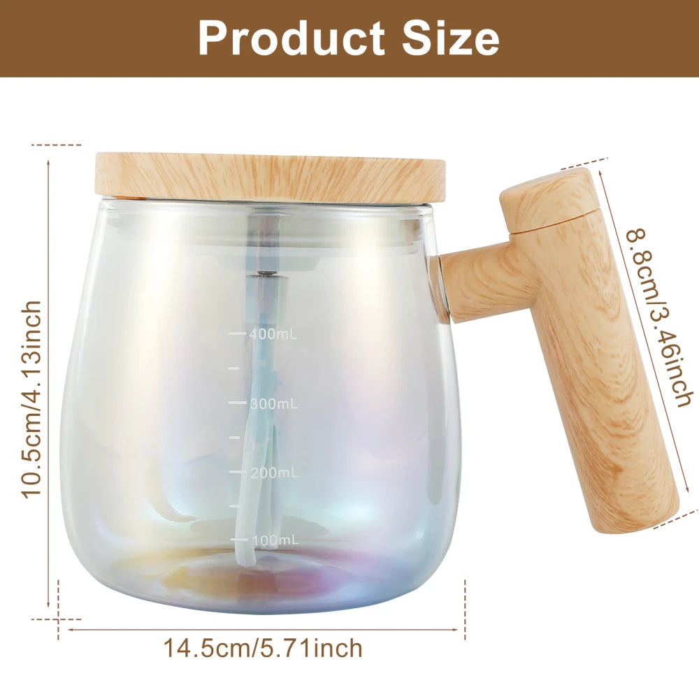 Coffee routine Self Stirring Mixing Mug