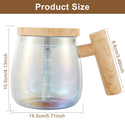 Coffee routine Self Stirring Mixing Mug
