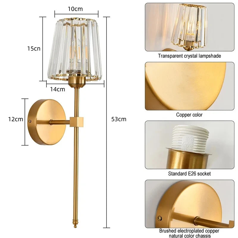Nordic Crystal Rechargeable Wall