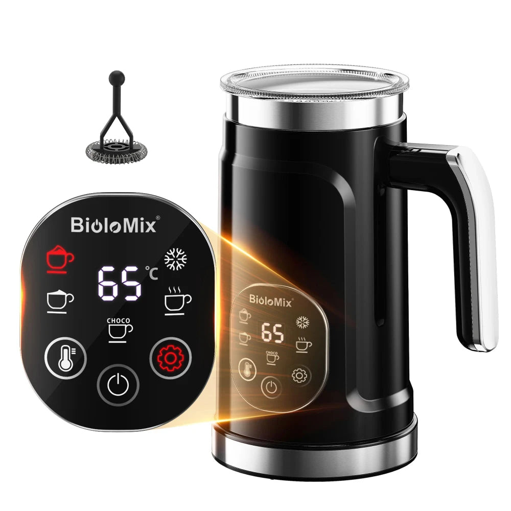 5-in-1 milk frother for lattes