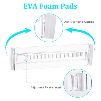 Flex expandable drawer organizers