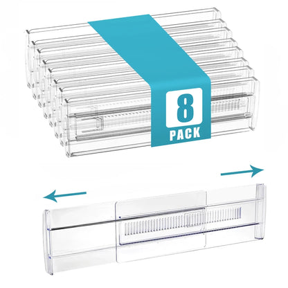 Flex expandable drawer organizers