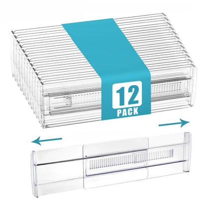 Flex expandable drawer organizers