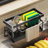 stainless steel kitchen sink organizer