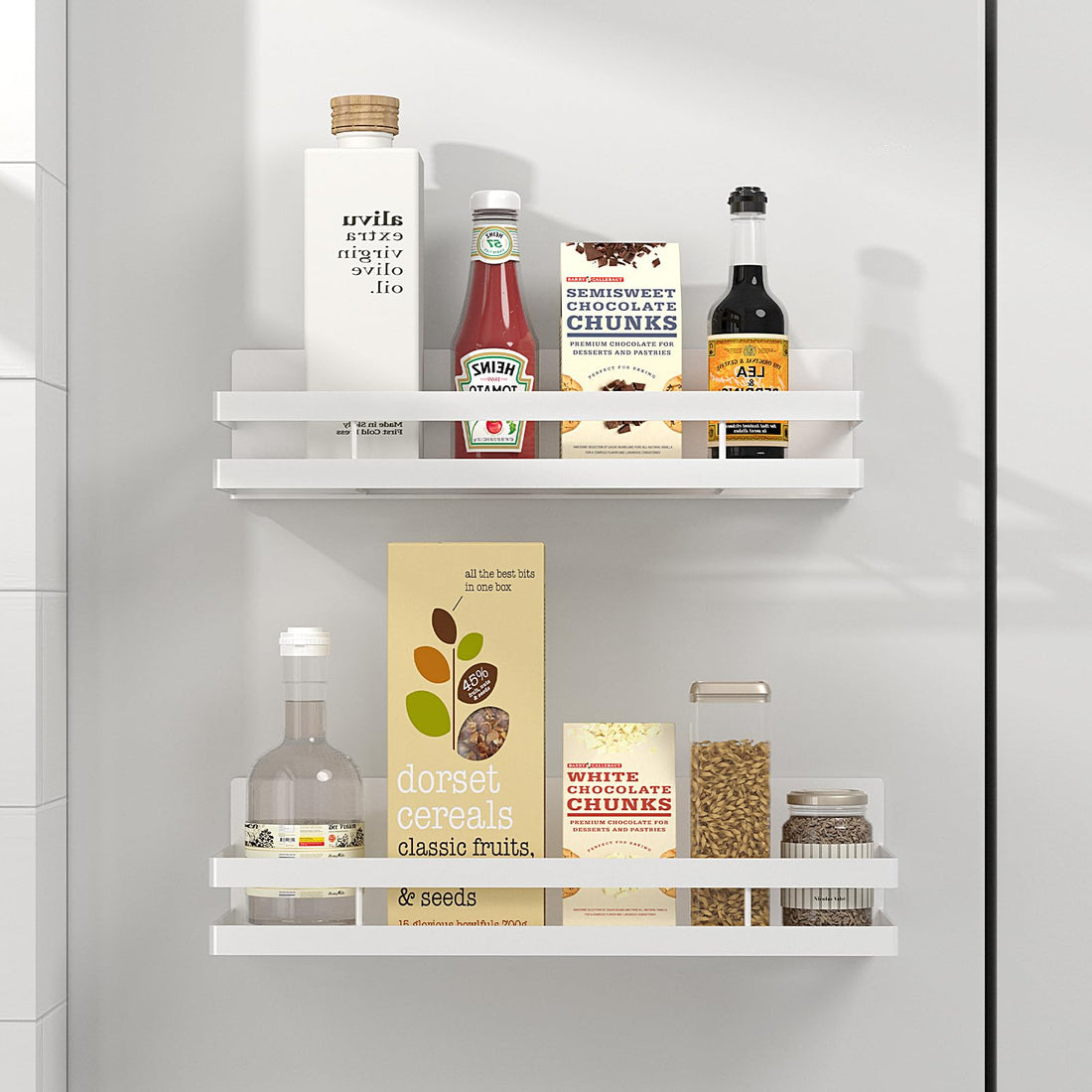 Magnetic Fridge Spice Rack Set