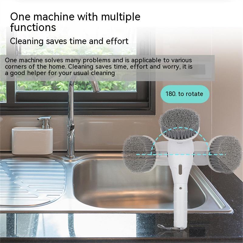 8 in 1 multifunctional electric cleaning brush