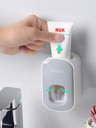 Wall-Mounted Toothpaste Dispenser Set