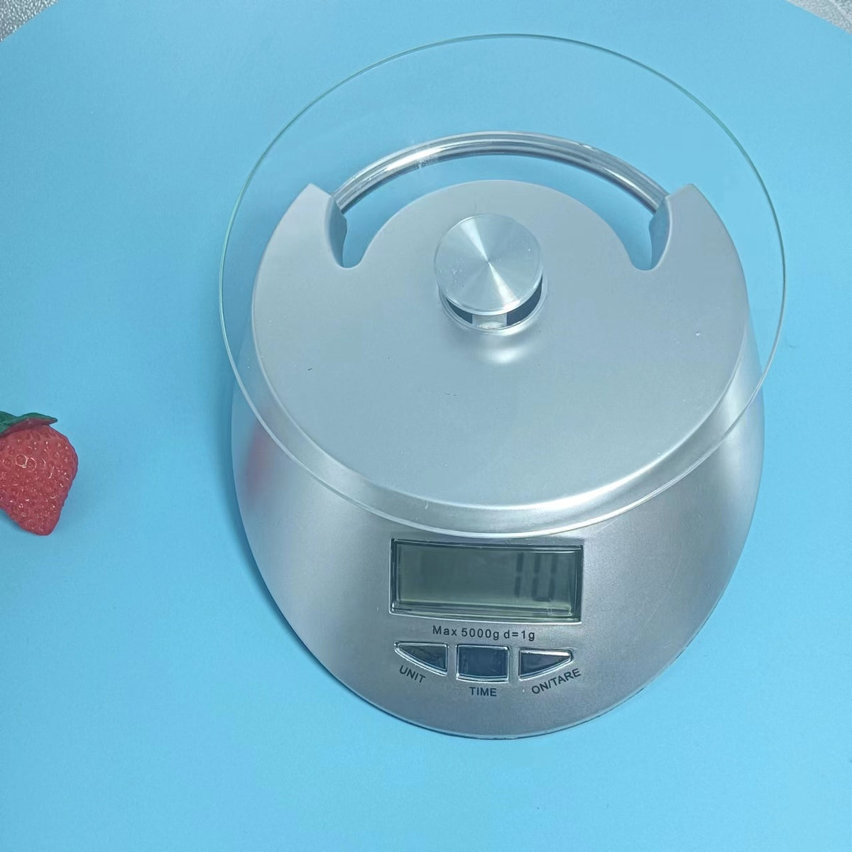 Electronic Kitchen Scale Medicinal Glass