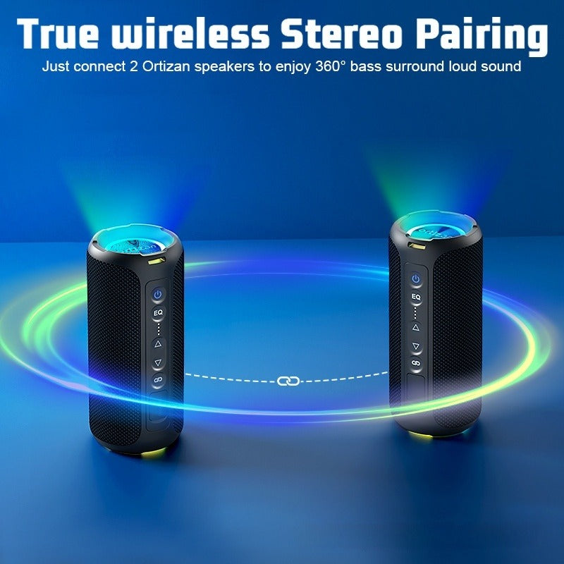 40W Wireless Bluetooth Fabric Speaker