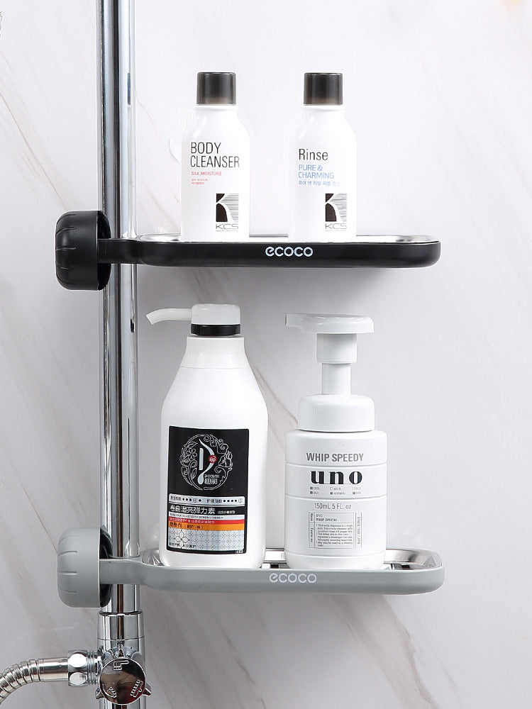 Stainless Steel Sink Storage Rack mounted on kitchen tap