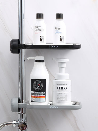 Stainless Steel Sink Storage Rack mounted on kitchen tap