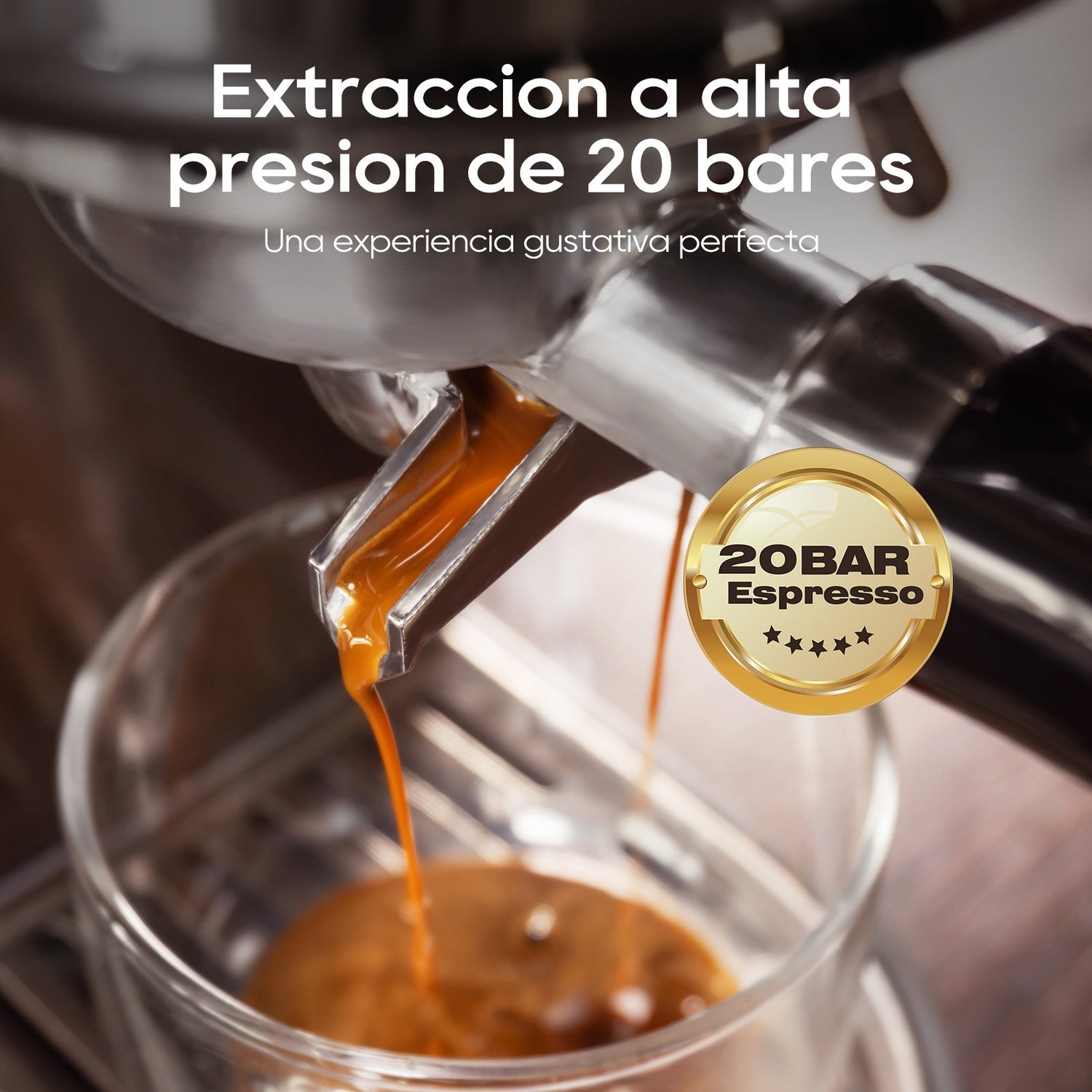 Coffee Machine with Built-in Milk Frother