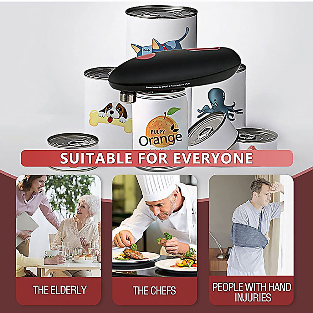 One Touch Electric Jar Lid Opener