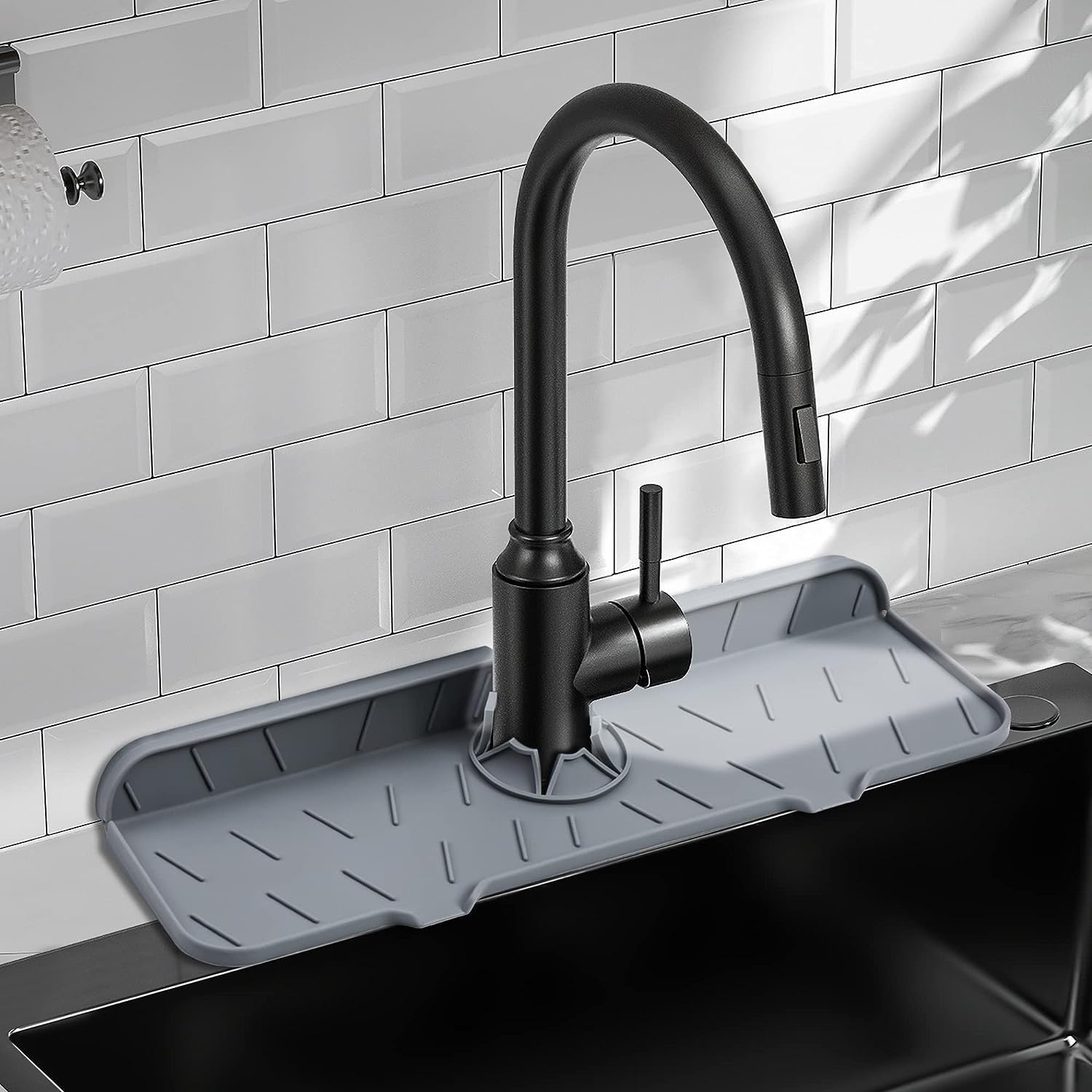 Silicone Sink with Splash Guard