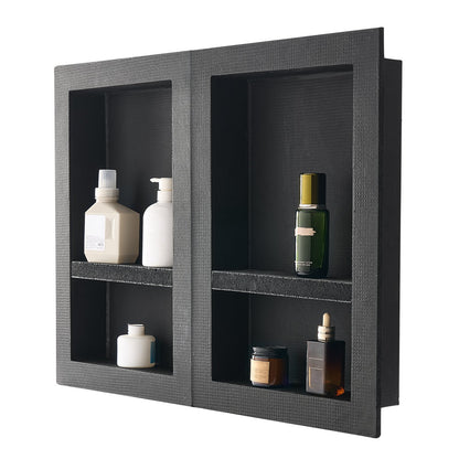 waterproof shower niche with shelf