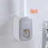 Wall-Mounted Toothpaste Dispenser Set
