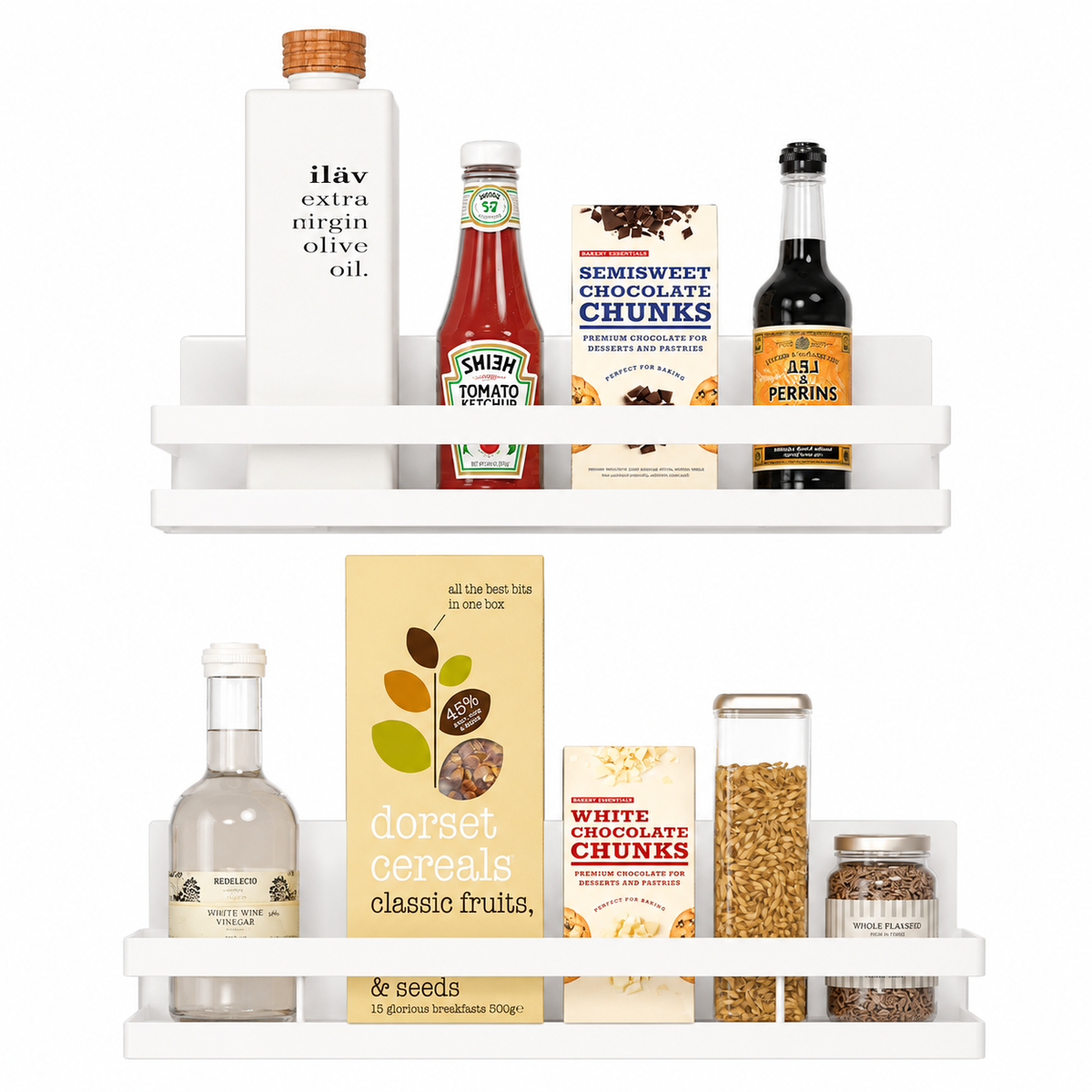 Magnetic Fridge Spice Rack Set