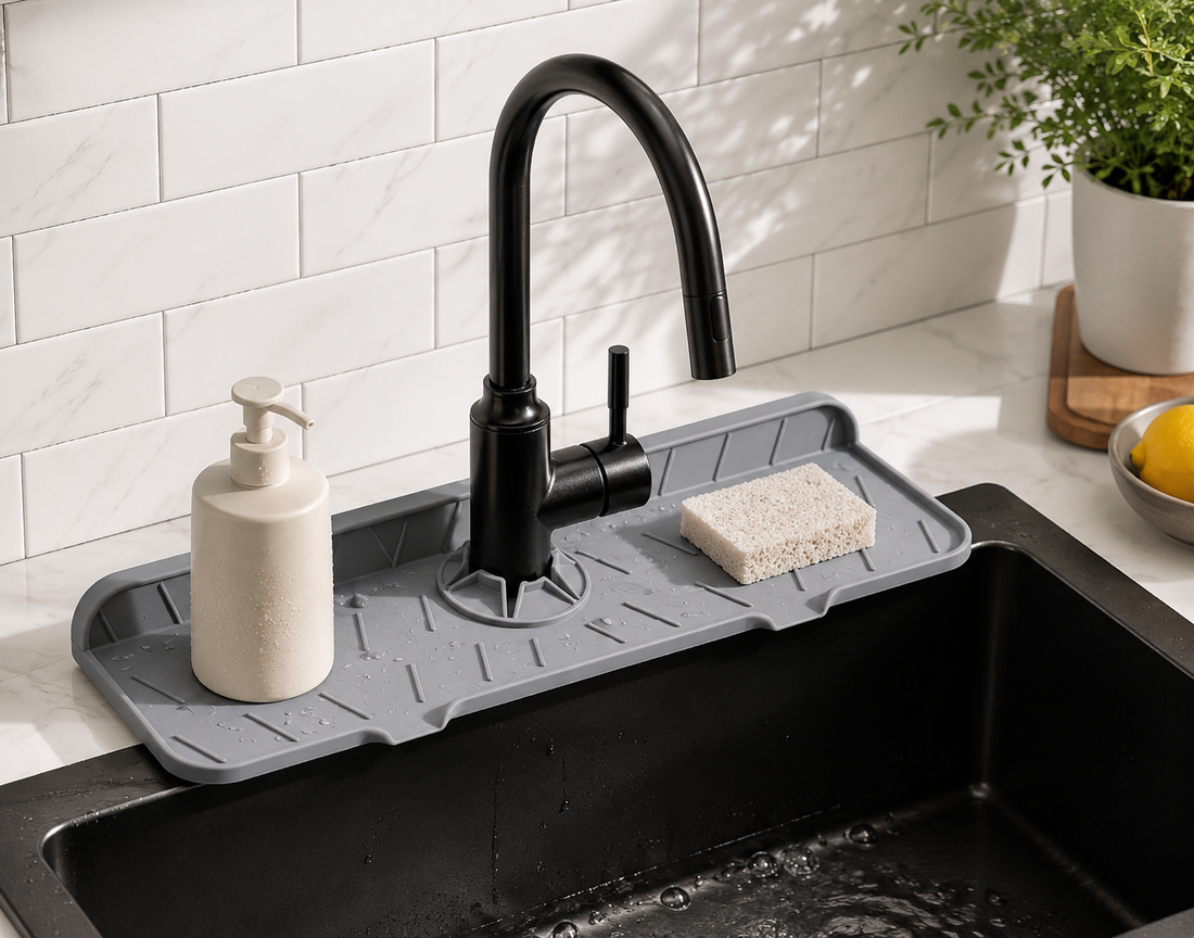 Silicone Faucet Splash Guard Mat