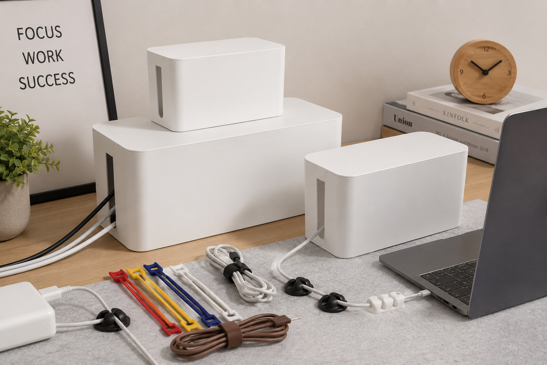 Cable Management Box Set 18-Piece