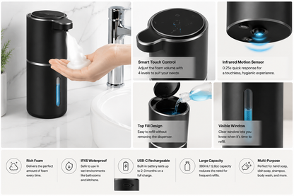 Automatic Foaming Soap Dispenser