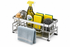 stainless steel kitchen sink organizer