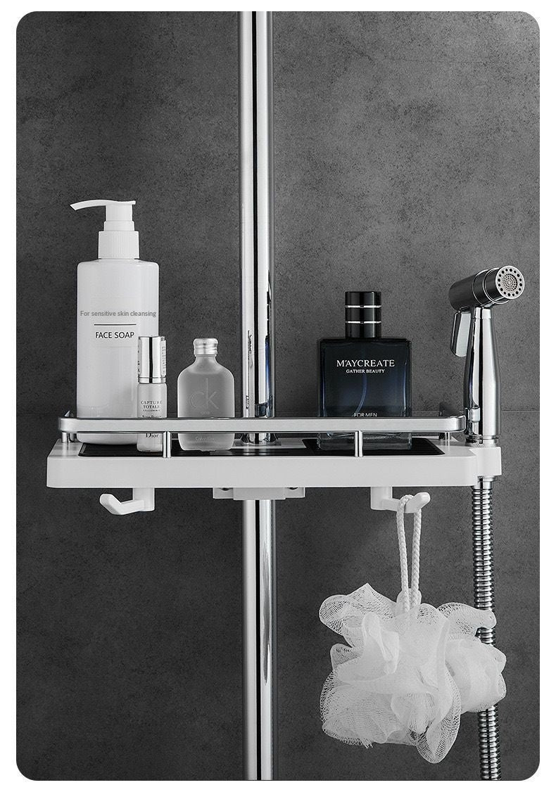 Wall Mounted Aluminum Storage Organizer