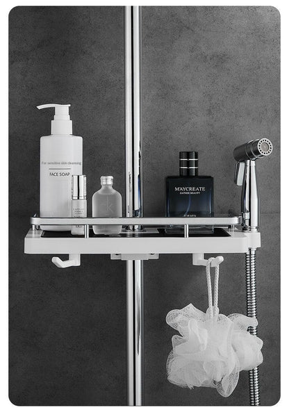 Wall Mounted Aluminum Storage Organizer