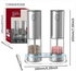 Rechargeable Electric Salt & Pepper Grinder
