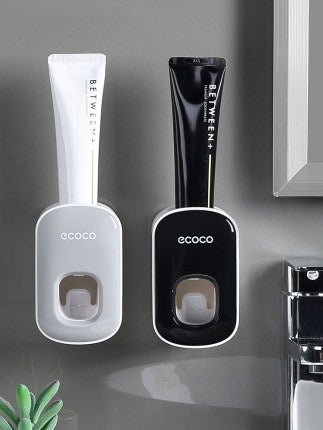 Wall-Mounted Toothpaste Dispenser Set