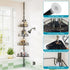 corner shower caddy tension pole