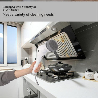 8 in 1 multifunctional electric cleaning brush