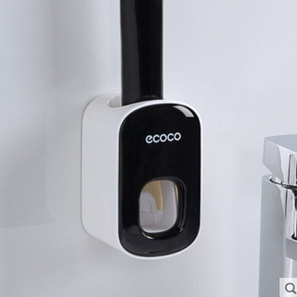 Wall-Mounted Toothpaste Dispenser Set