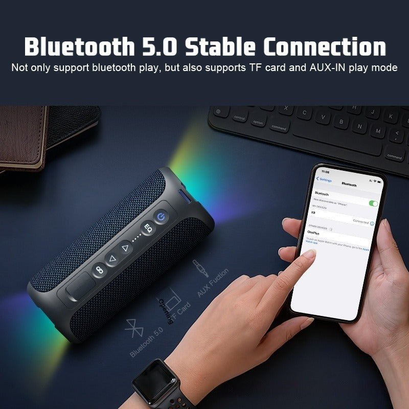 40W Wireless Bluetooth Fabric Speaker
