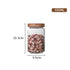 Glass Kitchen Storage Jar with Bamboo Lid