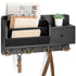 Wall-Mounted Key Holder & Mail Organizer