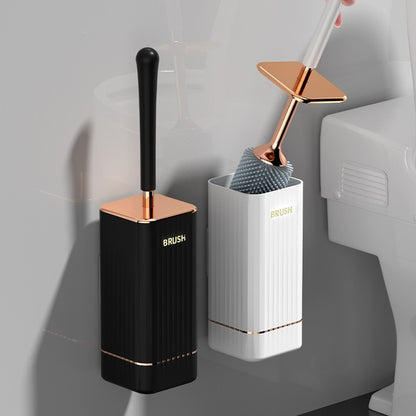 Silicone Toilet Brush with Holder