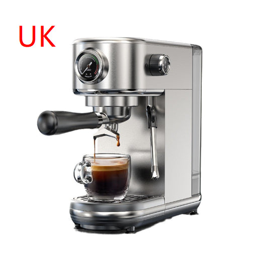 Coffee Machine with Built-in Milk Frother