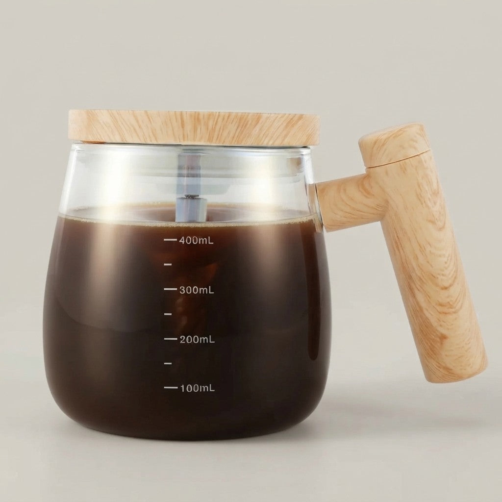 Coffee routine Self Stirring Mixing Mug